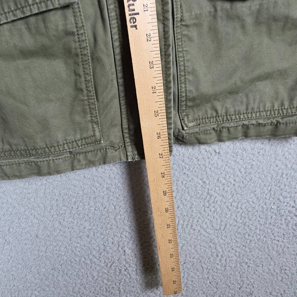 Madewell Jacket Womens Size Small Foliage Green Surplus Field Military Zip 90s - Picture 10 of 15
